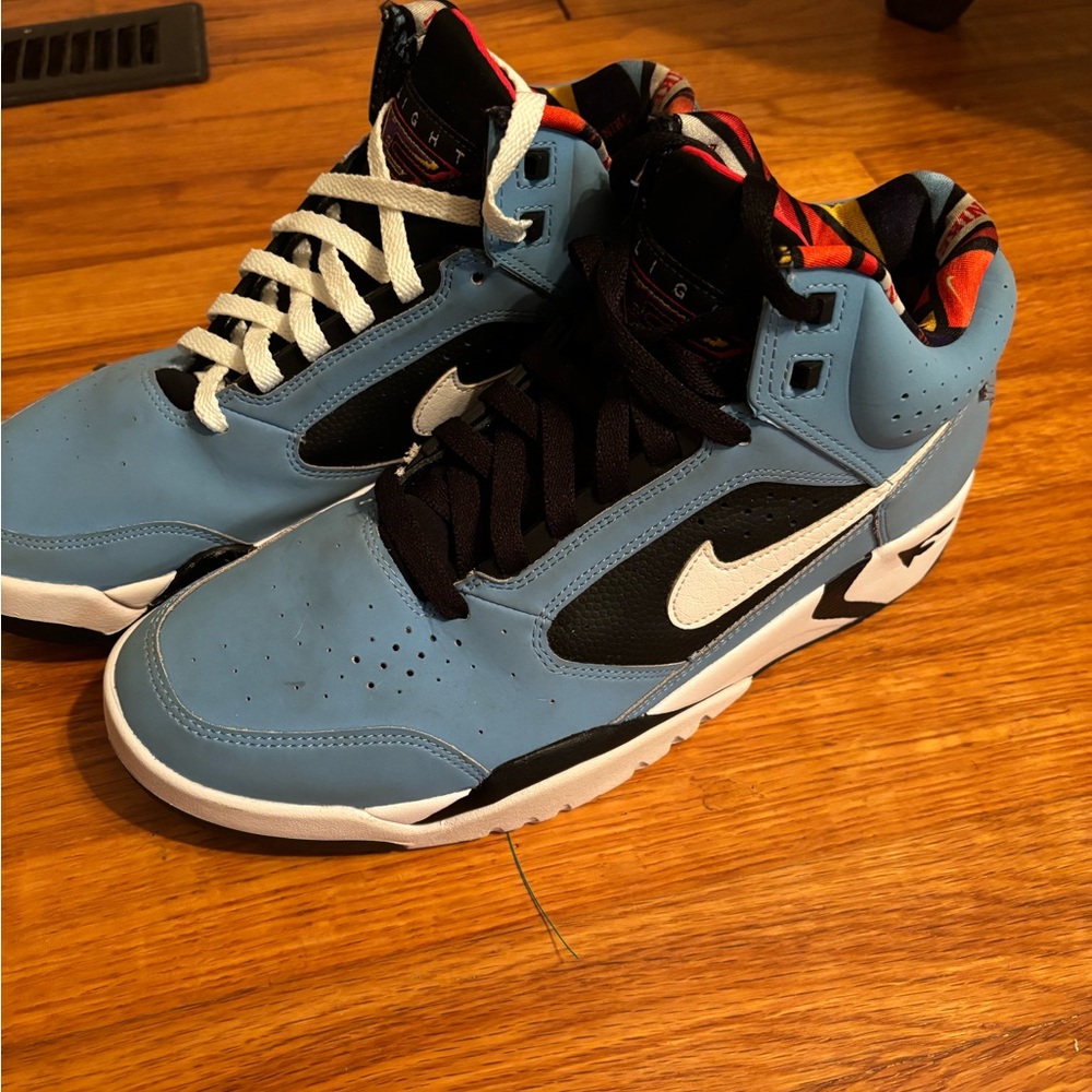 Nike Sky Blue and Black High-Tops